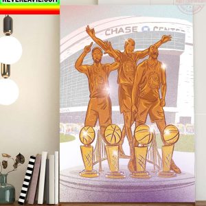 NBA Finals Champions NBA Champions Golden State Warriors Are The 2021 2022 NBA Champions Art Decor Poster Canvas