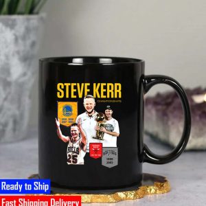 NBA Finals Champions NBA Champions Steve Kerr Adds Title No 9 To His Collection Classic Coffee Mug