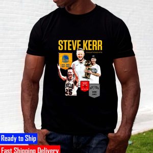 NBA Finals Champions NBA Champions Steve Kerr Adds Title No 9 To His Collection Unisex T-Shirt