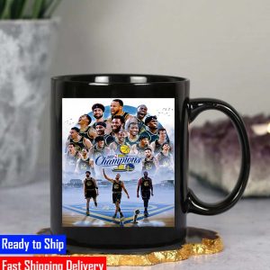 NBA Finals Golden State Warriors Champions NBA CHAMPS WORLD CHAMPS Classic Coffee Mug