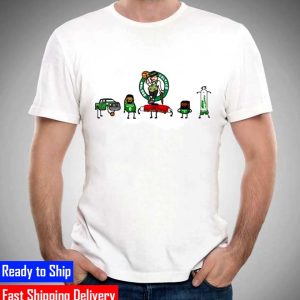 NBA Finals Playoff Paint The Boston Celtics Unisex T-Shirt