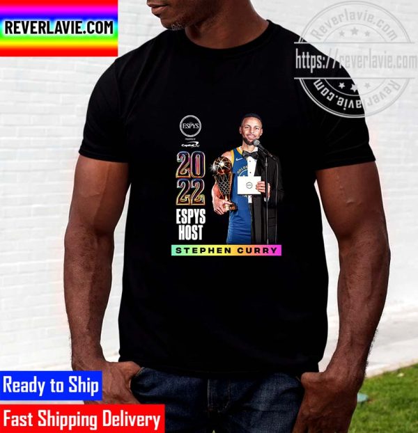 NBA Golden State Warriors Stephen Curry NBA Champions Finals MVP And 2022 ESPYS Host Unisex T-Shirt