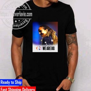 NBA We Are BG Support of WNBA Star Brittney Griner Unisex T-Shirt