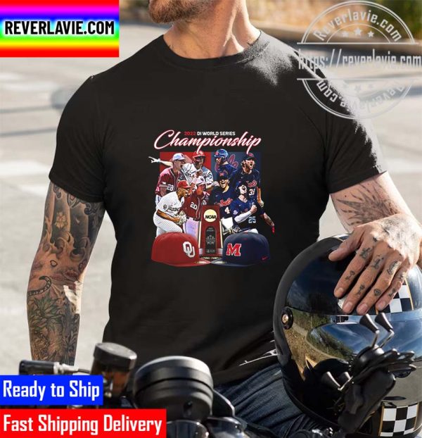 NCAA 2022 Division I Mens College World Series Finals MCWS Oklahoma Baseball vs Ole Miss Baseball Unisex T-Shirt