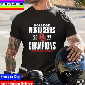 NCAA Baseball 2022 Mens College World Series MCWS Finals Champions Oklahoma Baseball Champions Unisex T-Shirt