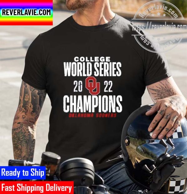NCAA Baseball 2022 Mens College World Series MCWS Finals Champions Oklahoma Baseball Champions Unisex T-Shirt