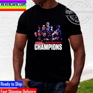 NCAA Baseball National Champions Ole Miss Rebels 2022 MCWS Champions Unisex T-Shirt