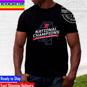 NCAA Baseball National Champions Ole Miss Rebels 2022 MCWS Champs Unisex T-Shirt