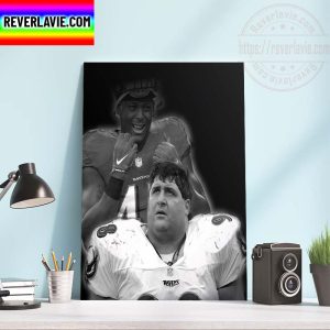 NFL Baltimore Ravens Family Loses Jaylon Ferguson and Tony Siragusa RIP To Both Defenders Home Decor Poster Canvas