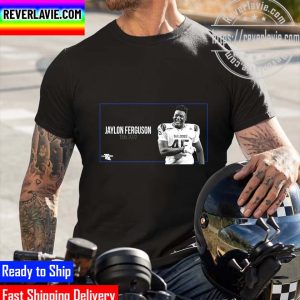 NFL Baltimore Ravens RIP LB Jaylon Ferguson 1995-2022 Unisex T-Shirt