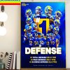 NFL Buffalo Bills Josh Allen Is A Top QB In The NFL Home Decor Poster Canvas