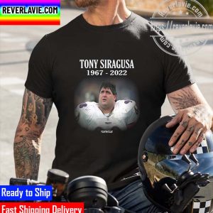 NFL RIP Tony Siragusa The Goose 1967-2022 The Legend Baltimore Ravens Unisex T-Shirt