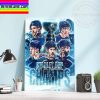 NHL 2022 Stanley Cup Champions Colorado Avalanche Champions Home Decor Poster Canvas