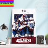 NHL 2022 Stanley Cup Champions Colorado Avalanche Champions Home Decor Poster Canvas