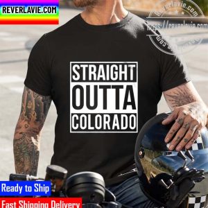 NHL 2022 Stanley Cup Champions Straight Outta Colorado Avalanche Unisex T-Shirt