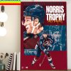 NHL Awards Colorado Avalanche Cale Makar 2022 Norris Trophy Winner Home Decor Poster Canvas
