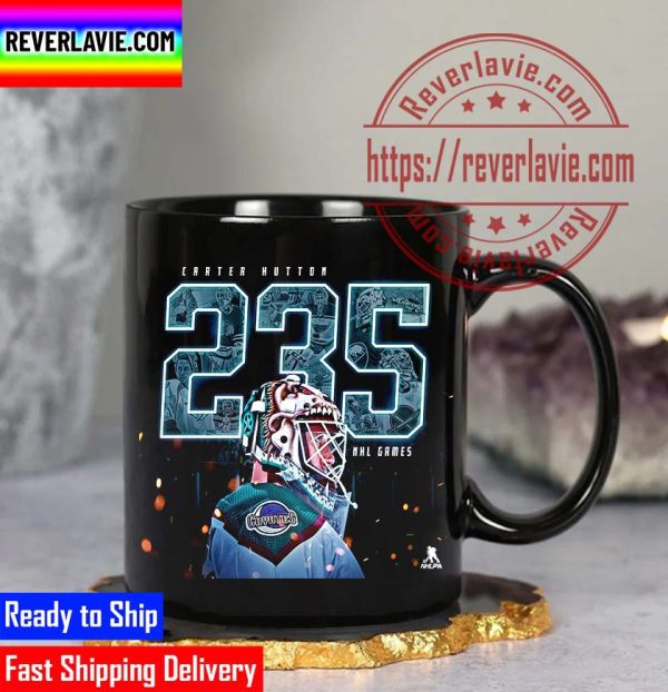 NHL Buffalo Sabres Thank You Carter Hutton Retirement After 235 NHL Games Classic Coffee Mug