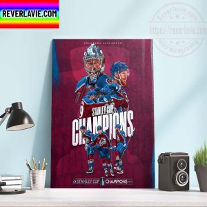 NHL Colorado Avalanche 2021-22 Stanley Cup Champions Home Decor Poster Canvas
