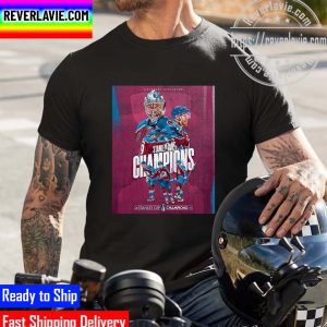 NHL Colorado Avalanche 2021-22 Stanley Cup Champions Unisex T-Shirt