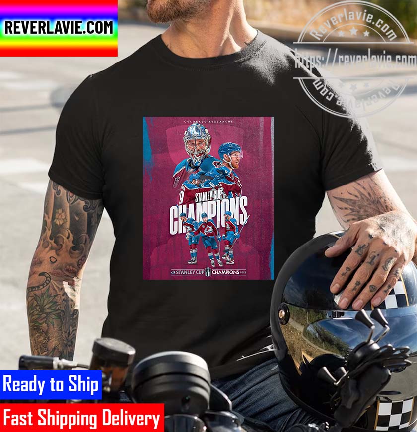 NHL Colorado Avalanche 2021-22 Stanley Cup Champions Unisex T-Shirt NHL Colorado Avalanche 2021-22 Stanley Cup Champions Unisex T-Shirt