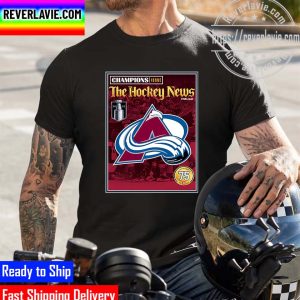 NHL Colorado Avalanche Champions 2021-2022 Stanley Cup Champions Classic Gift Unisex T-Shirt