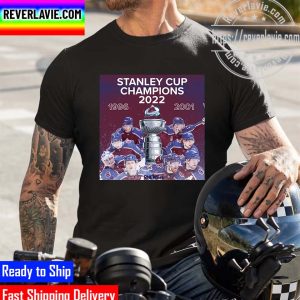 NHL Colorado Avalanche Champions 2021-2022 Stanley Cup Champions The 21-Year Wait Unisex T-Shirt