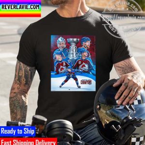 NHL Colorado Avalanche Champions 2021-22 Stanley Cup Champions Classic T-Shirt