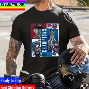 NHL Colorado Avalanche Champions 2021-22 Stanley Cup Champions Gift For Fan Unisex T-Shirt