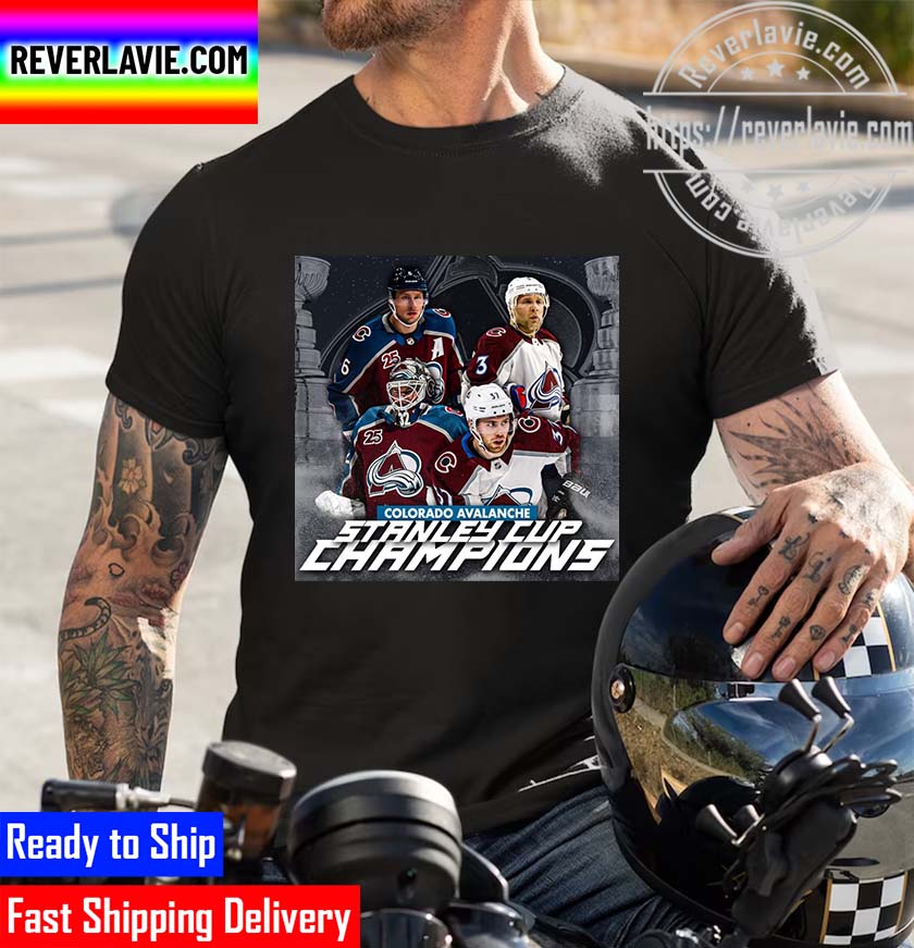 NHL Colorado Avalanche Champions 2021-22 Stanley Cup Champions Unisex T-Shirt NHL Colorado Avalanche Champions 2021-22 Stanley Cup Champions Unisex T-Shirt