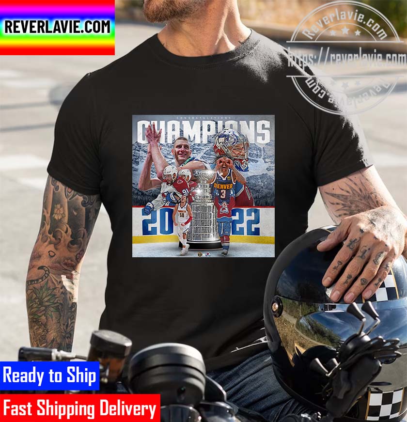 NHL Colorado Avalanche Champs 2022 Stanley Cup Champions Unisex T-Shirt NHL Colorado Avalanche Champs 2022 Stanley Cup Champions Unisex T-Shirt