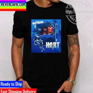 NHL Toronto Maple Leafs Auston Matthews 2021-2022 Hart Trophy Winner Unisex T-Shirt