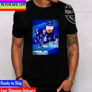 NHL Toronto Maple Leafs Auston Matthews Wins The Hart Memorial Trophy And 2021-22 NHL MVP Unisex T-Shirt