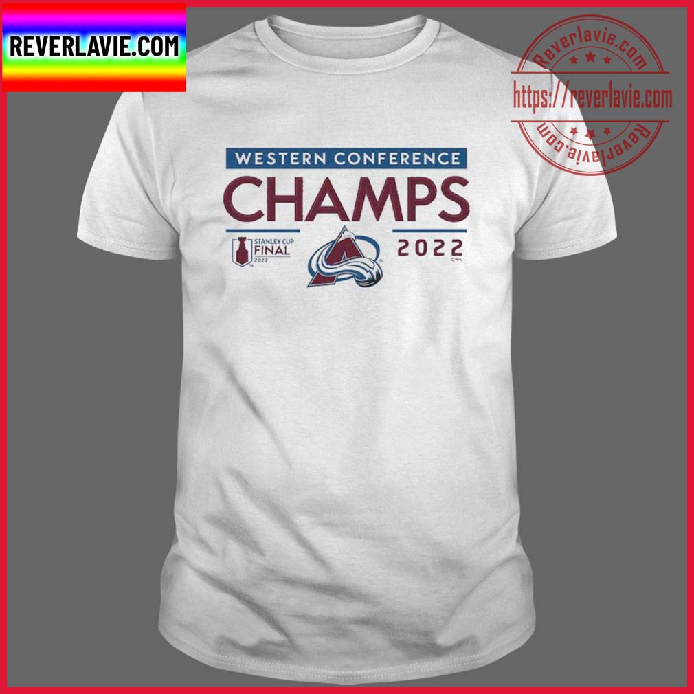 NHL Western Conference Champs 2022 Colorado Avalanche Unisex T-Shirt NHL Western Conference Champs 2022 Colorado Avalanche Unisex T-Shirt