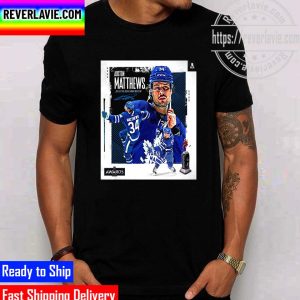 NHLPA Toronto Maple Leafs Congratulations Auston Matthews 2021-22 Ted Lindsay Award Recipient Unisex T-Shirt