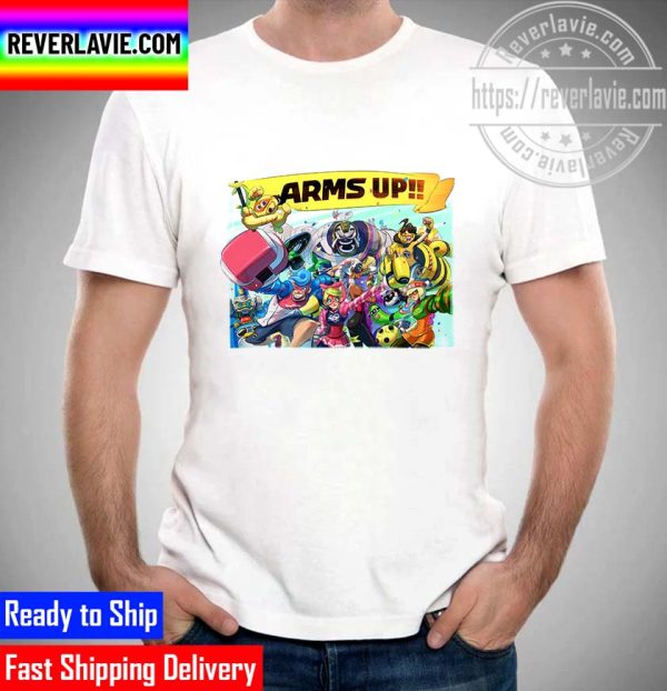 Nintendo ARMS UP Characters Fan Art Unisex T-Shirt