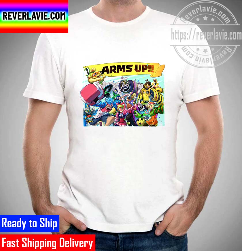 Nintendo ARMS UP Characters Fan Art Unisex T-Shirt Nintendo ARMS UP Characters Fan Art Unisex T-Shirt