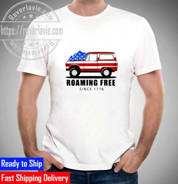Official USA Roaming Free Since 1776 Buffalo Victory Unisex T-Shirt