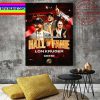 NBA Golden State Warriors Stephen Curry NBA Champions Finals MVP All Titles Season 2022 Home Decor Poster Canvas