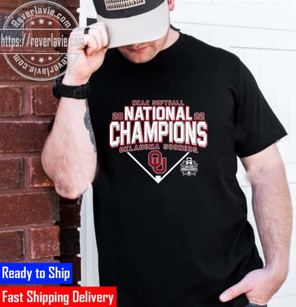 Oklahoma Sooners 2022 NCAA Softball Womens College World Series Champions Vintage Gift T-Shirt