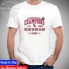Crimson Oklahoma Sooners Back-to-Back NCAA Softball Womens College World Series Champions  Unisex T-Shirt