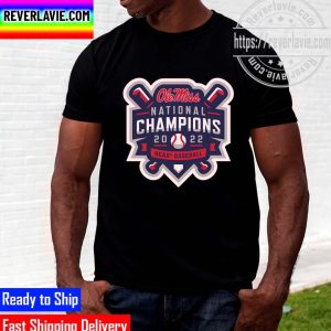 Ole Miss National Champs Baseball Logo Unisex T-Shirt
