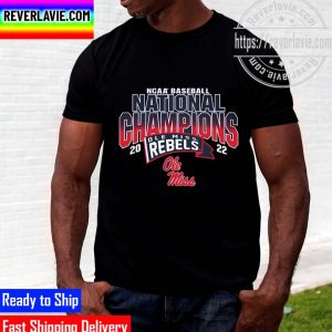 Ole Miss Rebels 2022 NCAA CWS Baseball National Champs Unisex T-Shirt