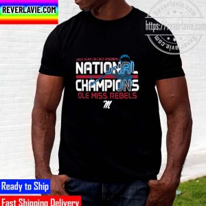 Ole Miss Rebels 2022 NCAA CWS Baseball Swinging National Champs Unisex T-Shirt