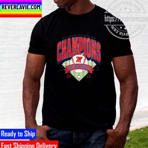 Ole Miss Rebels 2022 NCAA CWS Baseball Trophy National Champs Unisex T-Shirt