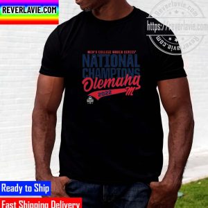 Ole Miss Rebels 2022 NCAA Mens Baseball College World Series Champions Bat Flip Unisex T-Shirt