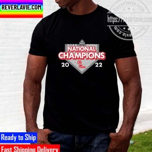 Ole Miss Rebels 2022 NCAA Mens Baseball College World Series Champions Gift Fan Unisex T-Shirt