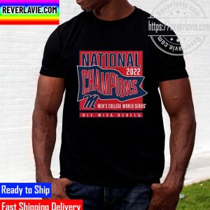 Ole Miss Rebels 2022 NCAA Mens Baseball College World Series Champions Gift Unisex T-Shirt