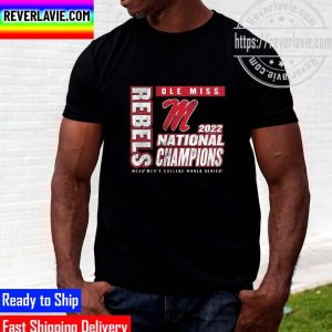 Ole Miss Rebels 2022 NCAA Mens Baseball College World Series Champions Unisex Gift Fan T-Shirt