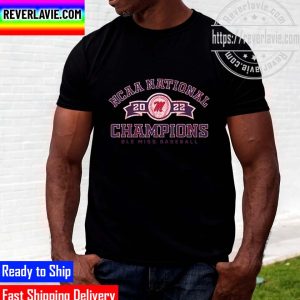 Ole Miss Rebels 2022 NCAA Mens Baseball College World Series Champions Unisex T-Shirt