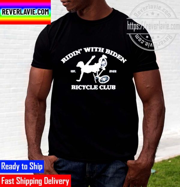 Original Ridin with Biden Bicycle Club Biden Bike Fall Unisex T-Shirt